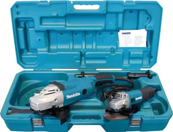 DK0052G Winkelschleifer-Set (GA9020R + 9558NBR im Koffer)
